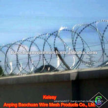 Steel wire razor barbed wire with competitive price in store